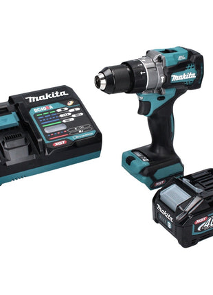 Makita HP 001 GM1 Akku Schlagbohrschrauber 40 V max. 140 Nm XGT Brushless + 1x Akku 4,0 Ah + Ladegerät