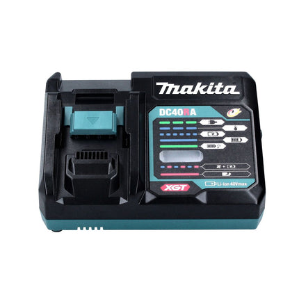 Makita JR 001 GM1 Akumulatorowa pilarka szablasta 40 V max. bezszczotkowa pilarka szablasta XGT + 1x akumulator 4,0 Ah + ładowarka - bez walizki