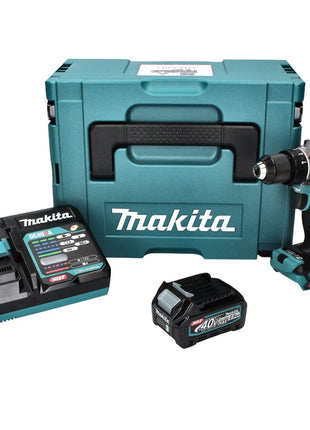 Makita HP 001 GD101 Akku Schlagbohrschrauber 40 V max. 140 Nm XGT Brushless + 1x Akku 2,5 Ah + Ladegerät + Makpac