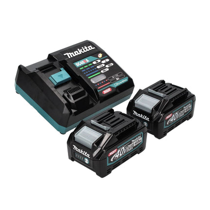 Makita JR 001 GM201 Akumulatorowa pilarka szablasta 40 V max. bezszczotkowa pilarka szablasta XGT + 2x akumulator 4,0 Ah + ładowarka + walizka