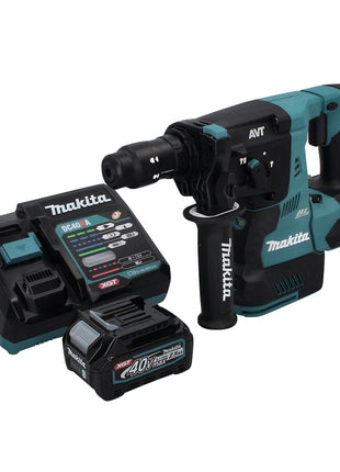 Martillo combinado a batería Makita HR 004 GD1 40 V máx. 2,8 J SDS plus XGT Brushless + 1x batería 2,5 Ah + cargador