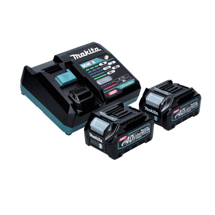 Makita HR 004 GD201 Akku Kombihammer 40 V max. 2,8 J SDS plus XGT Brushless + 2x Akku 2,5 Ah + Ladegerät + Makpac