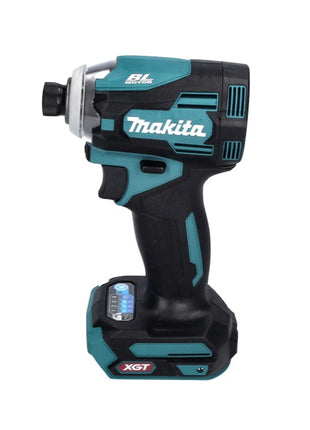 Makita TD 001 GM201 Llave de impacto inalámbrica 40 V 220 Nm 1/4" XGT Brushless + 2x batería 4,0 Ah + Makpac + cargador