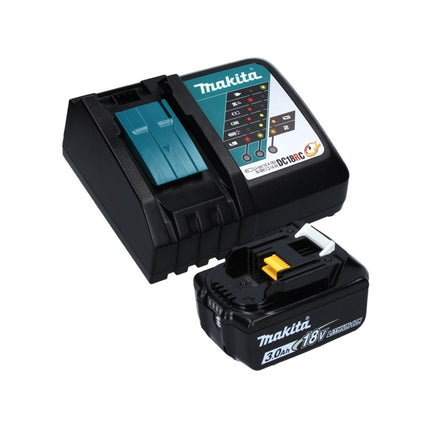 Makita DPB 183 RF1 akumulatorowa piła taśmowa 18 V 66 mm bezszczotkowa + 1x akumulator 3,0 Ah + ładowarka