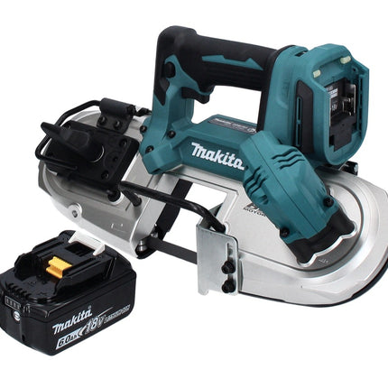 Makita DPB 183 G1 akumulatorowa piła taśmowa 18 V 66 mm bezszczotkowa + 1x akumulator 6,0 Ah - bez ładowarki