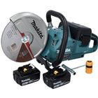 Makita DCE 090 M2X1 Akku Trennschleifer 36 V ( 2x 18 V ) 230 mm Brushless + 2x Akku 4,0 Ah - ohne Ladegerät
