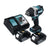 Makita DTW 700 RF Visseuse à chocs sans fil 18 V 700 Nm 1/2" XPT Brushless + 2x Batteries 3,0 Ah + Chargeur