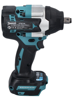 Makita DTW 700 RM1 akumulatorowy klucz udarowy 18 V 700 Nm 1/2" XPT bezszczotkowy + 1x akumulator 4,0 Ah + ładowarka