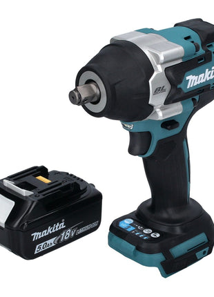 Makita DTW 700 T1 Akku Schlagschrauber 18 V 700 Nm 1/2" XPT Brushless + 1x Akku 5,0 Ah - ohne Ladegerät