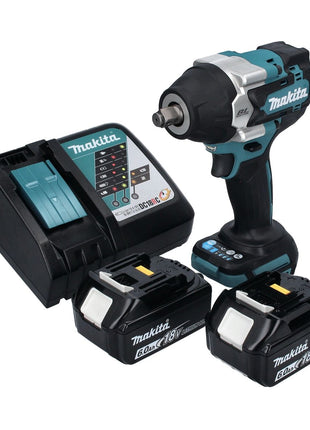 Makita DTW 700 RG Akku Schlagschrauber 18 V 700 Nm 1/2" XPT Brushless + 2x Akku 6,0 Ah + Ladegerät