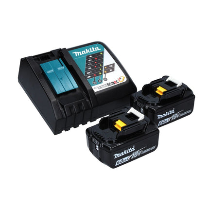 Makita DTW 700 RG akumulatorowy klucz udarowy 18 V 700 Nm 1/2" XPT bezszczotkowy + 2x akumulator 6,0 Ah + ładowarka