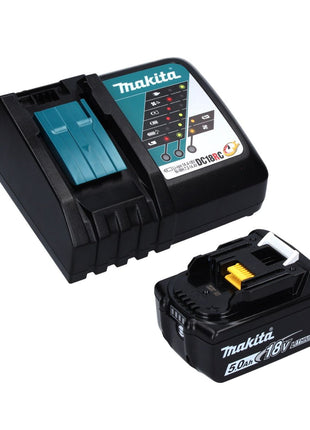 Makita DTW 700 RT1J Akku Schlagschrauber 18 V 700 Nm 1/2" XPT Brushless + 1x Akku 5,0 Ah + Ladegerät + Makpac