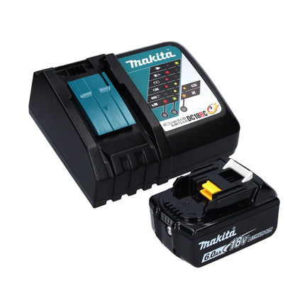 Makita DTW 700 RG1J akumulatorowy klucz udarowy 18 V 700 Nm 1/2" XPT bezszczotkowy + 1x akumulator 6,0 Ah + ładowarka + Makpac