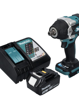 Makita DTW 701 RF1 akumulatorowy klucz udarowy 18 V 700 Nm 1/2" XPT bezszczotkowy + 1x akumulator 3,0 Ah + ładowarka