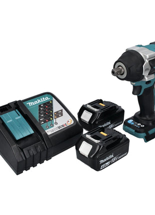 Makita DTW 701 RM Akku Schlagschrauber 18 V 700 Nm 1/2" XPT Brushless + 2x Akku 4,0 Ah + Ladegerät