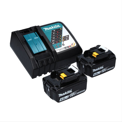 Makita DTW 701 RM akumulatorowy klucz udarowy 18 V 700 Nm 1/2" XPT bezszczotkowy + 2x akumulator 4,0 Ah + ładowarka