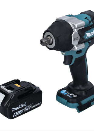 Makita DTW 701 T1 akumulatorowy klucz udarowy 18 V 700 Nm 1/2" XPT bezszczotkowy + 1x akumulator 5,0 Ah - bez ładowarki