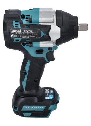 Makita DTW 701 RT1 Akku Schlagschrauber 18 V 700 Nm 1/2" XPT Brushless + 1x Akku 5,0 Ah + Ladegerät