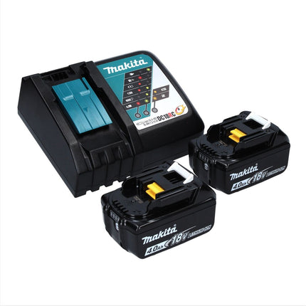 Makita DTW 701 RMJ akumulatorowy klucz udarowy 18 V 700 Nm 1/2" XPT bezszczotkowy + 2x akumulator 4,0 Ah + ładowarka + Makpac