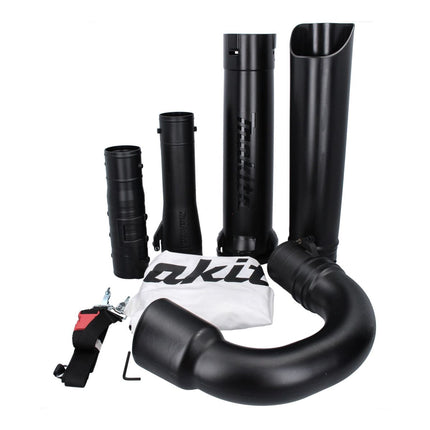 Makita DUB 363 M2V Akumulatorowa dmuchawa / odkurzacz do liści 36 V ( 2x 18 V ) Bezszczotkowa + zestaw ssący + 2x akumulator 4,0 Ah - bez ładowarki