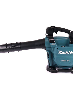 Makita DUB 363 RM2V Akku Gebläse / Laubsauger 36 V ( 2x 18 V ) Brushless + Absaug Set + 2x Akku 4,0 Ah + Ladegerät