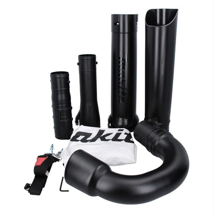 Makita DUB 363 PT2V Akumulatorowa dmuchawa / odkurzacz do liści 36 V ( 2x 18 V ) bezszczotkowa + zestaw ssący + 2x akumulator 5,0 Ah + podwójna ładowarka