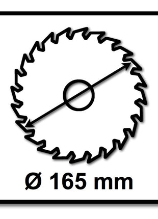 Bosch Expert for Wood Kreissägeblatt 165 x 1,6 x 30 mm 36 Z ( 2608644026 )