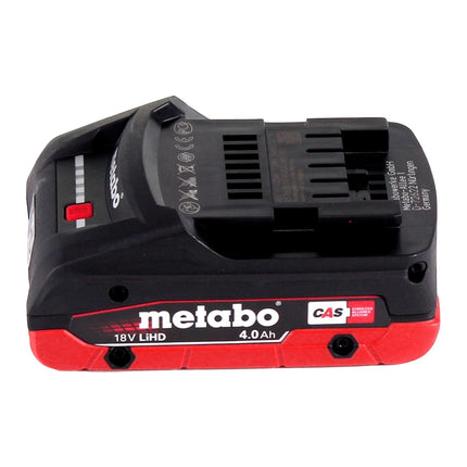 Metabo BH 18 LTX BL 16 akumulatorowa wiertarko-wkrętarka udarowa 18 V 1,3 J SDS-plus Brushless + 1x akumulator 4,0 Ah + MetaBOX - bez ładowarki