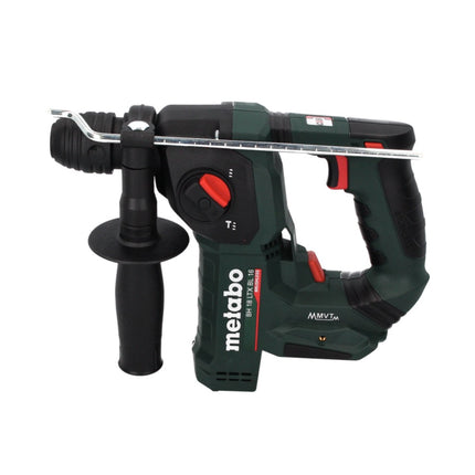 Metabo BH 18 LTX BL 16 akumulatorowa wiertarko-wkrętarka udarowa 18 V 1,3 J SDS-plus Brushless + 2x akumulator 5,5 Ah + ładowarka + MetaBOX