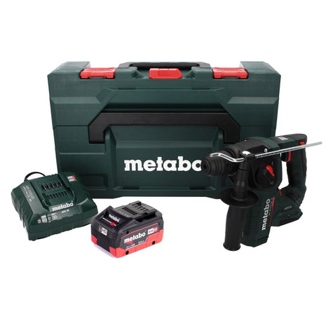 Metabo BH 18 LTX BL 16 akumulatorowa wiertarko-wkrętarka udarowa 18 V 1,3 J SDS-plus Brushless + 1x akumulator 8,0 Ah + ładowarka + MetaBOX