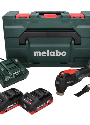 Metabo MT 18 LTX BL QSL Akku Multitool 18 V Brushless Starlock Plus + 2x Akku 4,0 Ah + Ladegerät + metaBOX - Toolbrothers