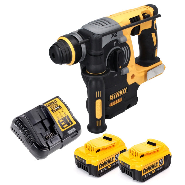 Akumulatorowy młot udarowo-obrotowy DeWalt DCH 273 M2 18 V 2,1 J SDS Plus Brushless + 2x akumulator 4,0 Ah + ładowarka