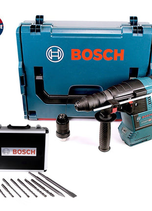 Bosch GBH 18V-26 F Akku Bohrhammer 18 V 2,6 J SDS plus Brushless + Bohrer und Meißel Set 11 tlg. PGM zertifiziert + Koffer - ohne Akku, ohne Ladegerät