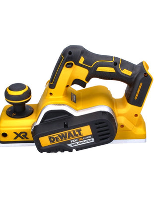 Cepilladora a batería DeWalt DCP 580 N 18 V 82 mm sin escobillas + bolsa recogepolvo DWV 9390 + 1x batería 3,0 Ah - sin cargador