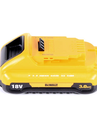 Cepilladora a batería DeWalt DCP 580 N 18 V 82 mm sin escobillas + bolsa recogepolvo DWV 9390 + 1x batería 3,0 Ah - sin cargador