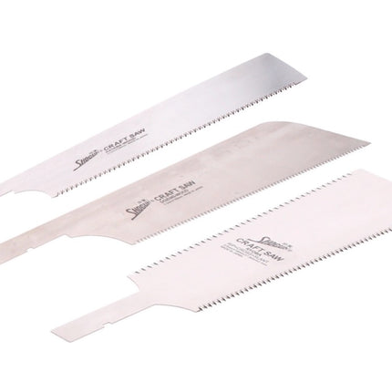 Shogun Japansägen Set 3x Universal Holz Zugsäge RYOBA + DOZUKI + KATABA ( M-180R + M-190D + M-190W ) + 3x Ersatzsägeblatt - Made in Japan - Toolbrothers