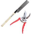 Shogun Gartenschere / Astschere / Rosenschere ( 355 ) + Shogun Japansäge Universal Holz Zugsäge ( OK-265RC ) - Made in Japan - Toolbrothers