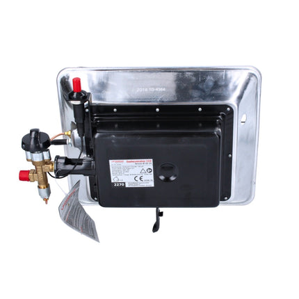 Rothenberger Industrial Eco Piezo Gasheizstrahler ( 35985 ) 2,7 kW - 4,2 kW für Propangasflaschen 5 kg und 11 kg