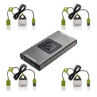 Goal Zero Sherpa 100 PD Powerbank Wiresless Qi Charging 14,8 V 6,4 Ah + 4x Light a Life Mini USB Chainable Light 110 Lumen