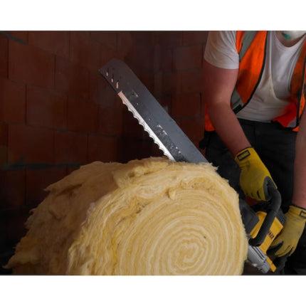 Brzeszczot specjalny DeWalt DT2979 Alligator 430 mm HSS do izolacji (wełna szklana, wełna mineralna, konopie, wełna drzewna)