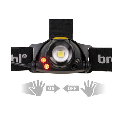 Brennenstuhl SL 400 AFSet 2x LuxPremium LED Akku Sensor Kopflampe 2,6 Ah ( 2x 1177310 ) IP44 400 Lumen