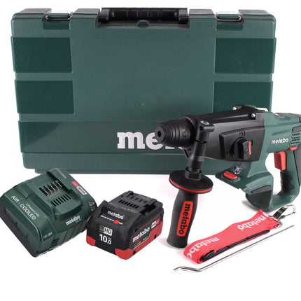 Metabo KHA 18 LTX Akku Kombihammer 18 V ( 600210860 ) + 1x Akku 10,0 Ah + Ladegerät + Koffer
