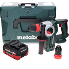 Metabo KHA 18 LTX BL 24 Quick Akku Kombihammer 18 V 2,2 J SDS-plus Brushless ( 600211840 ) + 1x Akku 10,0 Ah + MetaLoc - ohne Ladegerät