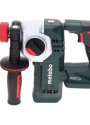 Metabo KHA 18 LTX BL 24 Martillo combinado a batería Quick 18 V 2,2 J SDS-plus sin escobillas (600211840) + 2x baterías 10,0 Ah + cargador + MetaLoc