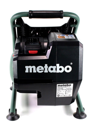 Metabo Power 160-5 18 LTX BL OF compresor de batería 18 V 8,0 bar sin escobillas + 1x batería 10,0 Ah - sin cargador