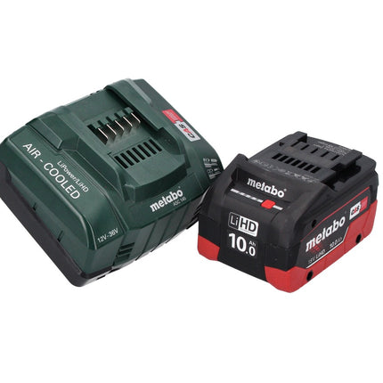 Metabo SBE 18 LTX Akku Schlagbohrmaschine 18 V 24 Nm ( 600845840 ) + 1x 10,0 Ah Akku + Ladegerät + MetaLoc