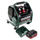 Metabo Power 160-5 18 LTX BL OF Kompresor akumulatorowy 18 V 8,0 bar bezszczotkowy + 1x akumulator 10,0 Ah + ładowarka