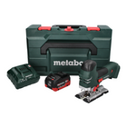 Sierra de calar a batería Metabo STA 18 LTX 140 18 V + 1x batería 10,0 Ah + cargador + metaBOX