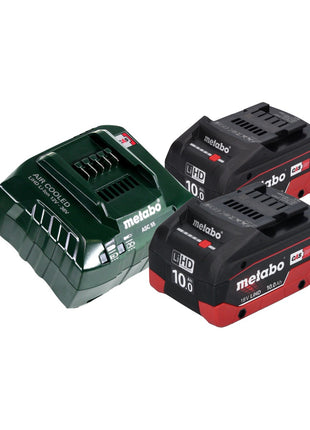 Metabo KT 18 LTX 66 BL Akku Tauchkreissäge 18 V 165 mm + 2x Akku 10,0 Ah + Ladegerät + metaBOX - Toolbrothers