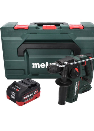 Metabo BH 18 LTX BL 16 akumulatorowa wiertarko-wkrętarka udarowa 18 V 1,3 J SDS-plus Brushless + 1x akumulator 10,0 Ah + MetaBOX - bez ładowarki